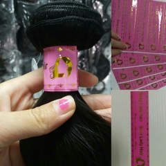 Customized hair labels  4-6days process