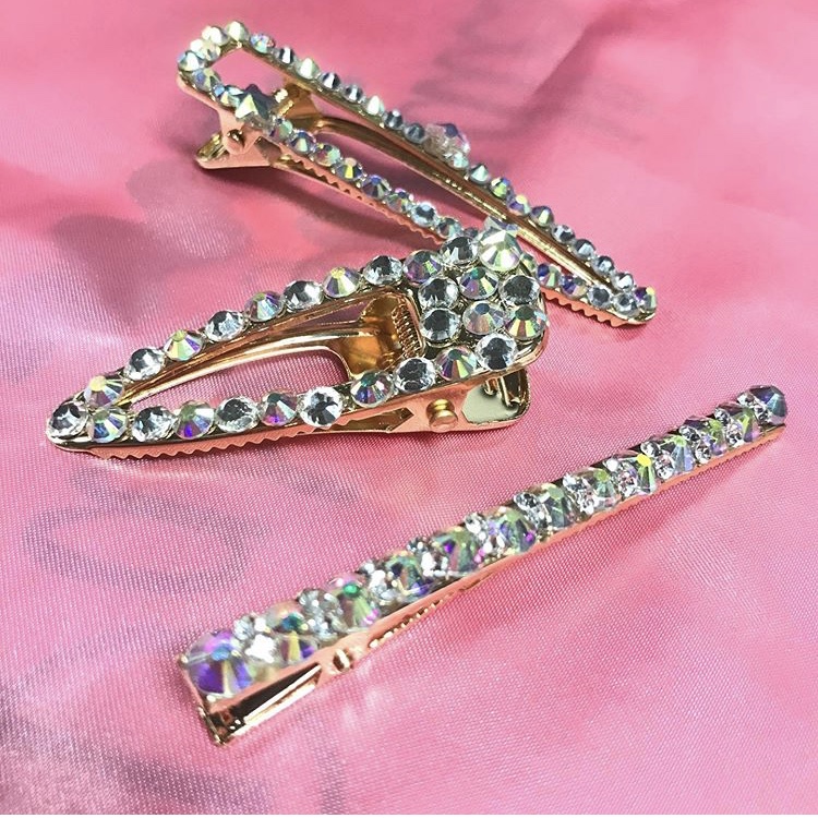 Diamond Hair PINS,Eyelashes