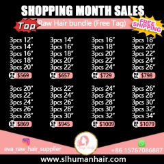 Raw Hair15pcs bundle deal