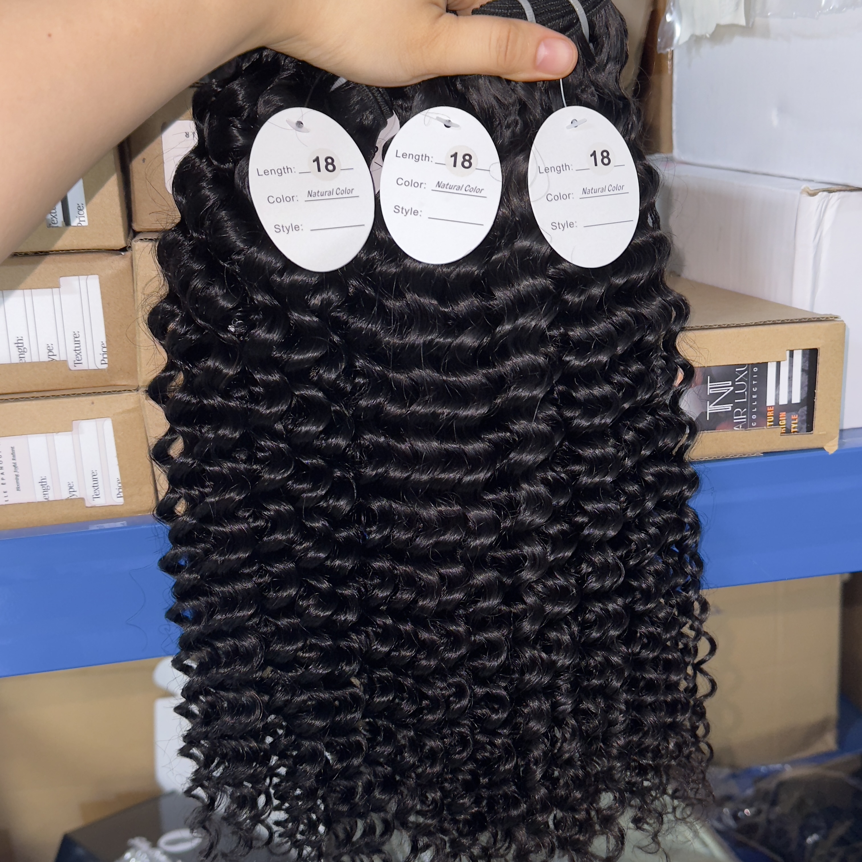 deep curly